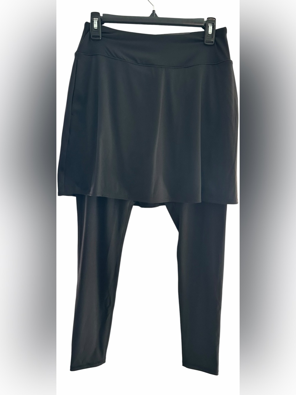 Walter Hagen Women's Black Skeggings Skort Leggings Combo NWT